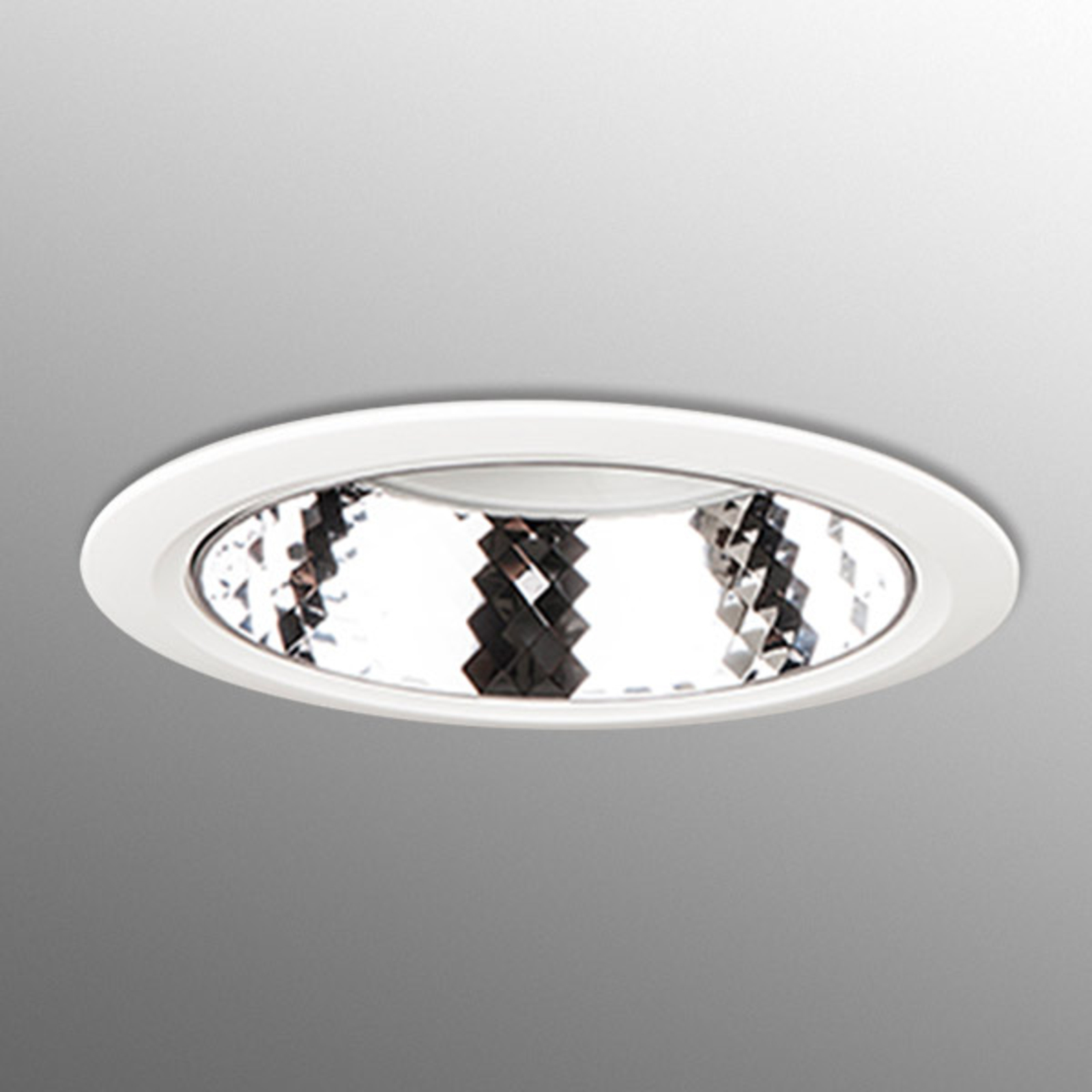 GLamOX Dimmable LED downlight D70, Cool white -, for Workroom / Office, die-cast aluminium, polycarbonate, 20 W, energy efficiency: A+
