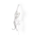 Monkey Hanging Wall Lamp Left White - Seletti