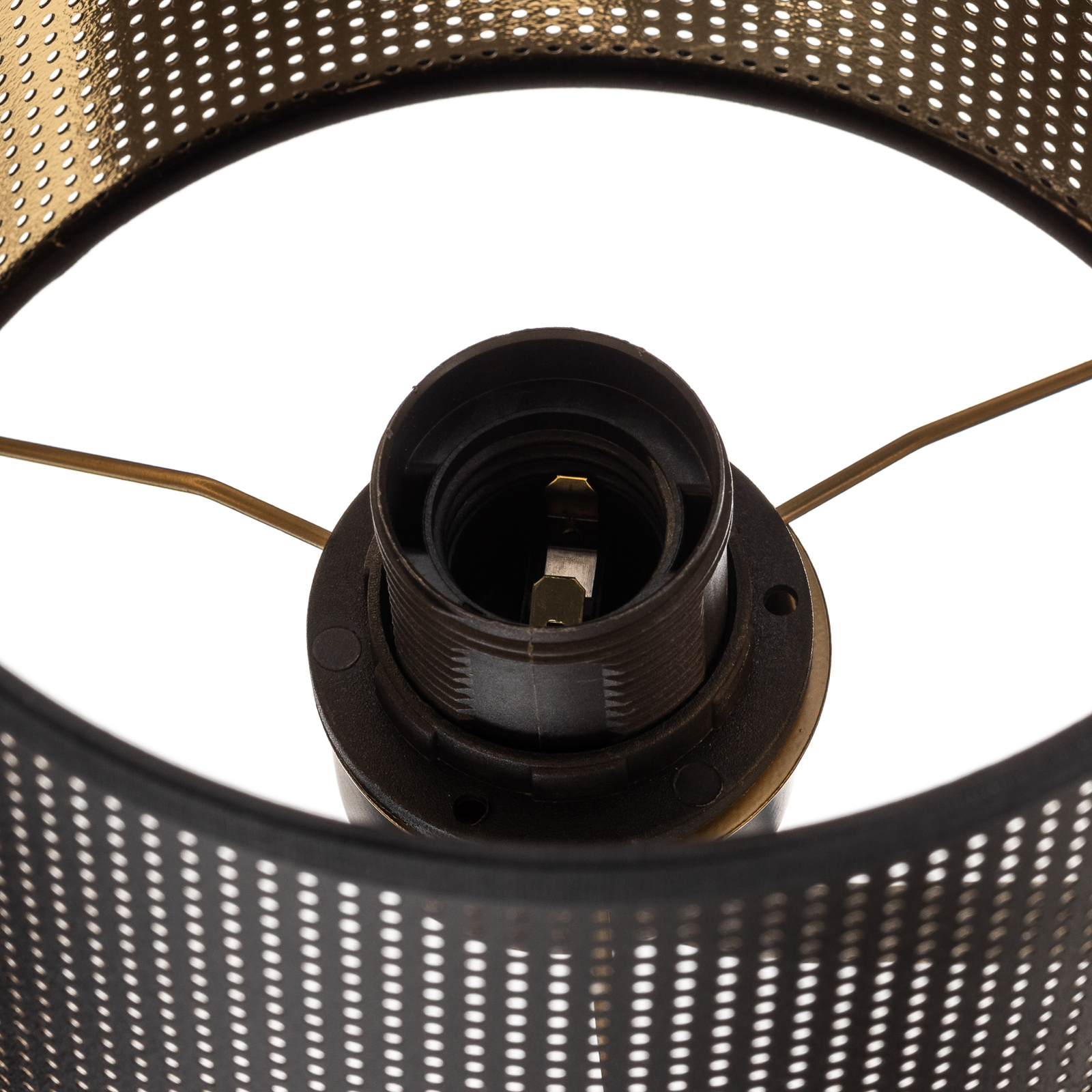 Jovin wall light one-bulb with a spot black/gold