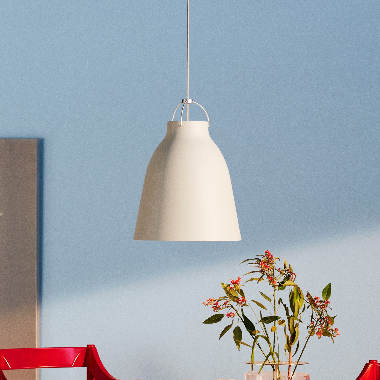 Caravaggio™ P3 Pendelleuchte Matt Weiß - Fritz Hansen
