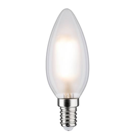 Ampoule bougie LED E14 5W 2.700K mat à intensité variable