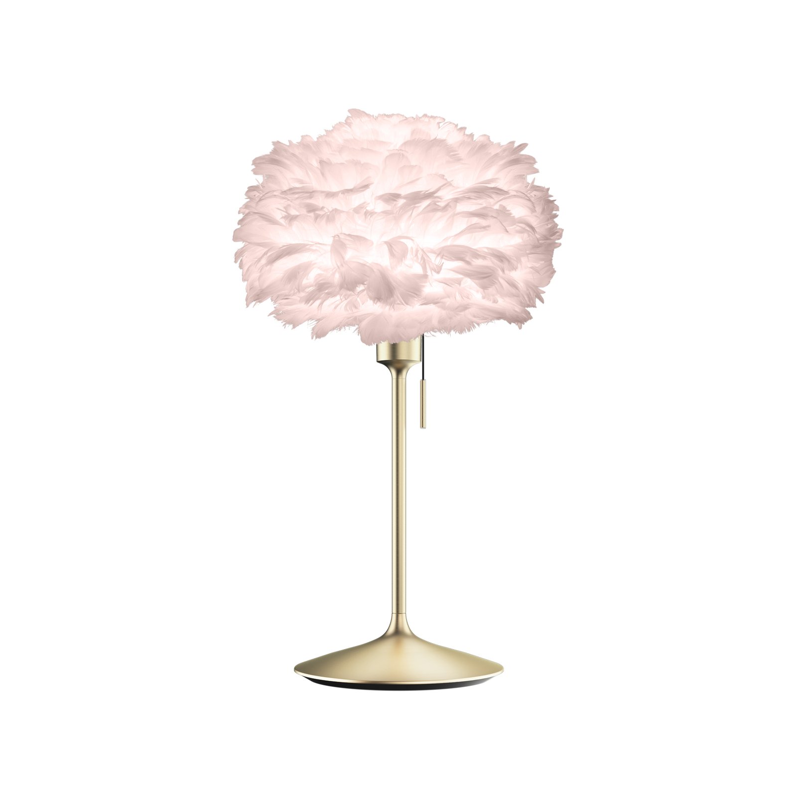 UMAGE Eos mini table lamp, brushed brass base