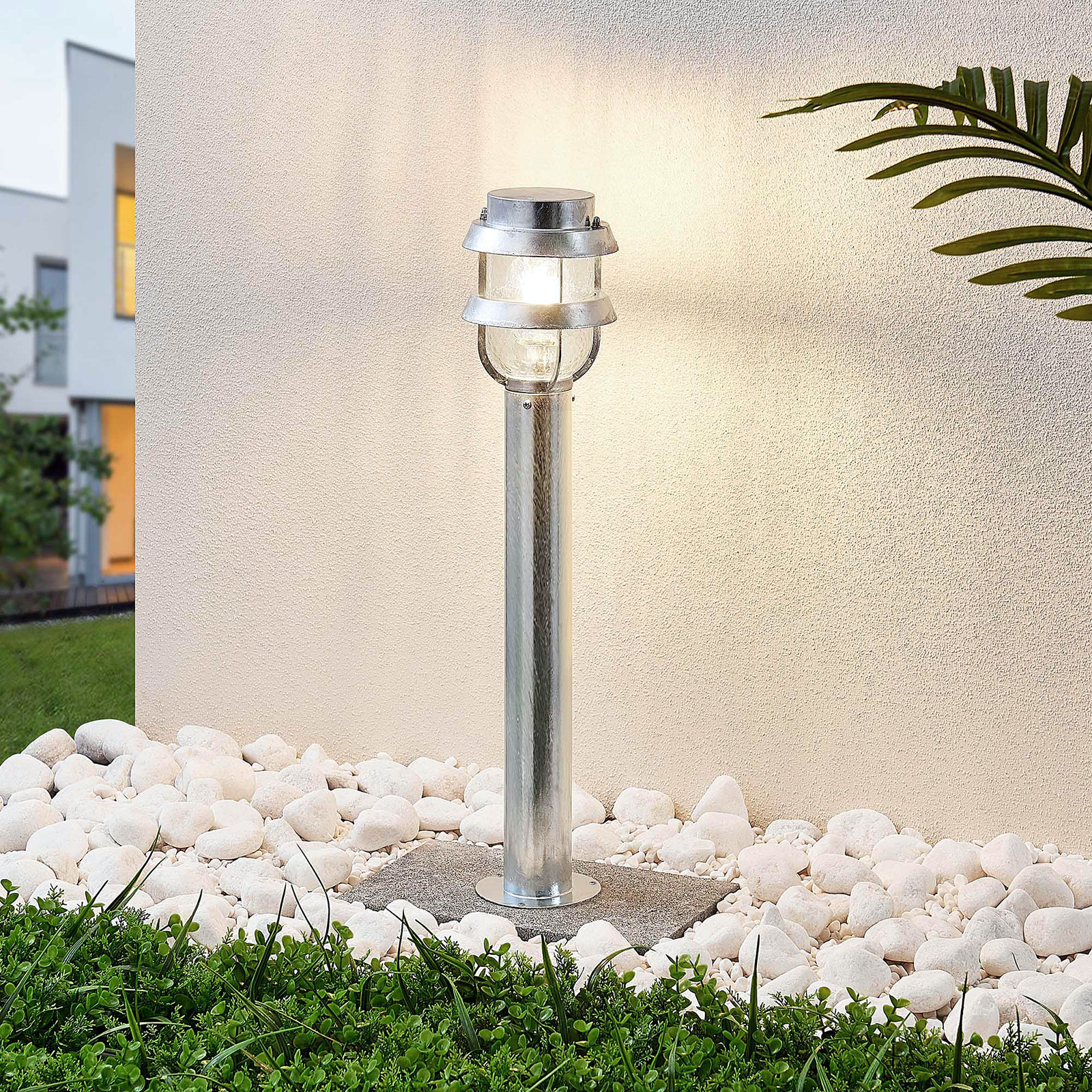 Pullertlampe Alvaro, sølv, saltvannsres., 60cm Pullertlampe Alvaro mørkegrå, 60 cm | Lampegiganten.no