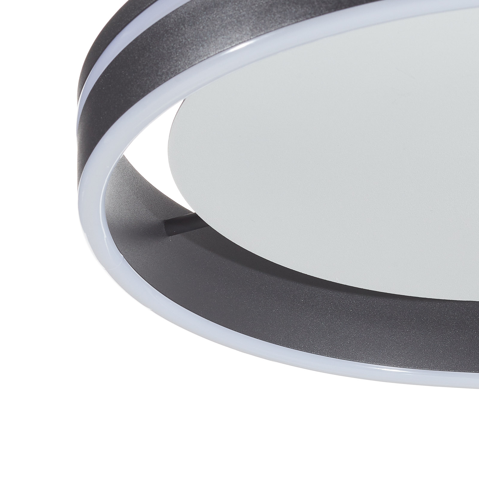 Paul Neuhaus Q-VITO LED-Deckenlampe 40cm anthrazit
