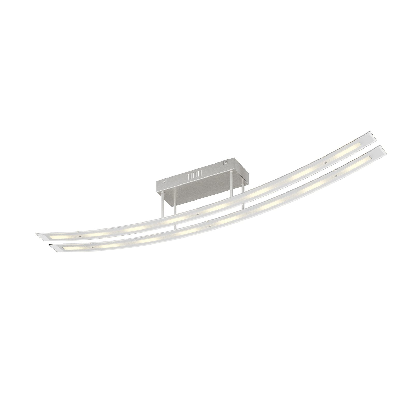 Jarda Double Taklampe Nickel - Lindby