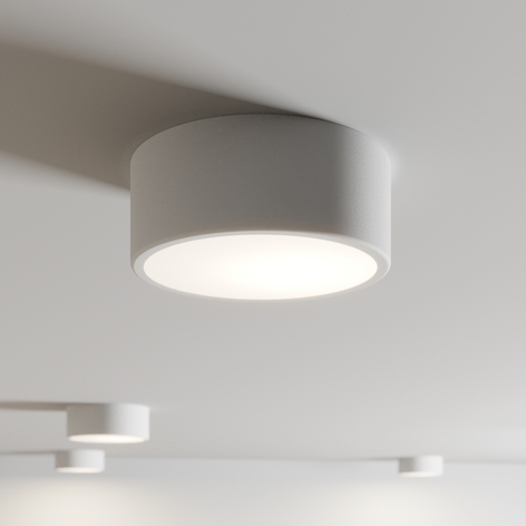 Lampa sufitowa Cleo, Ø 20cm, biała