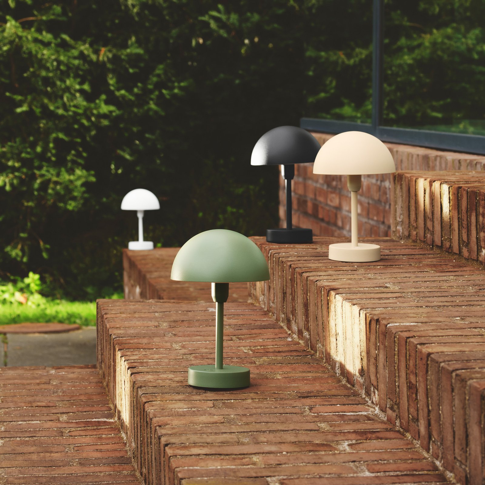 Ellen To-Go Portable Table Lamp IP44 Olive Green - Nordlux