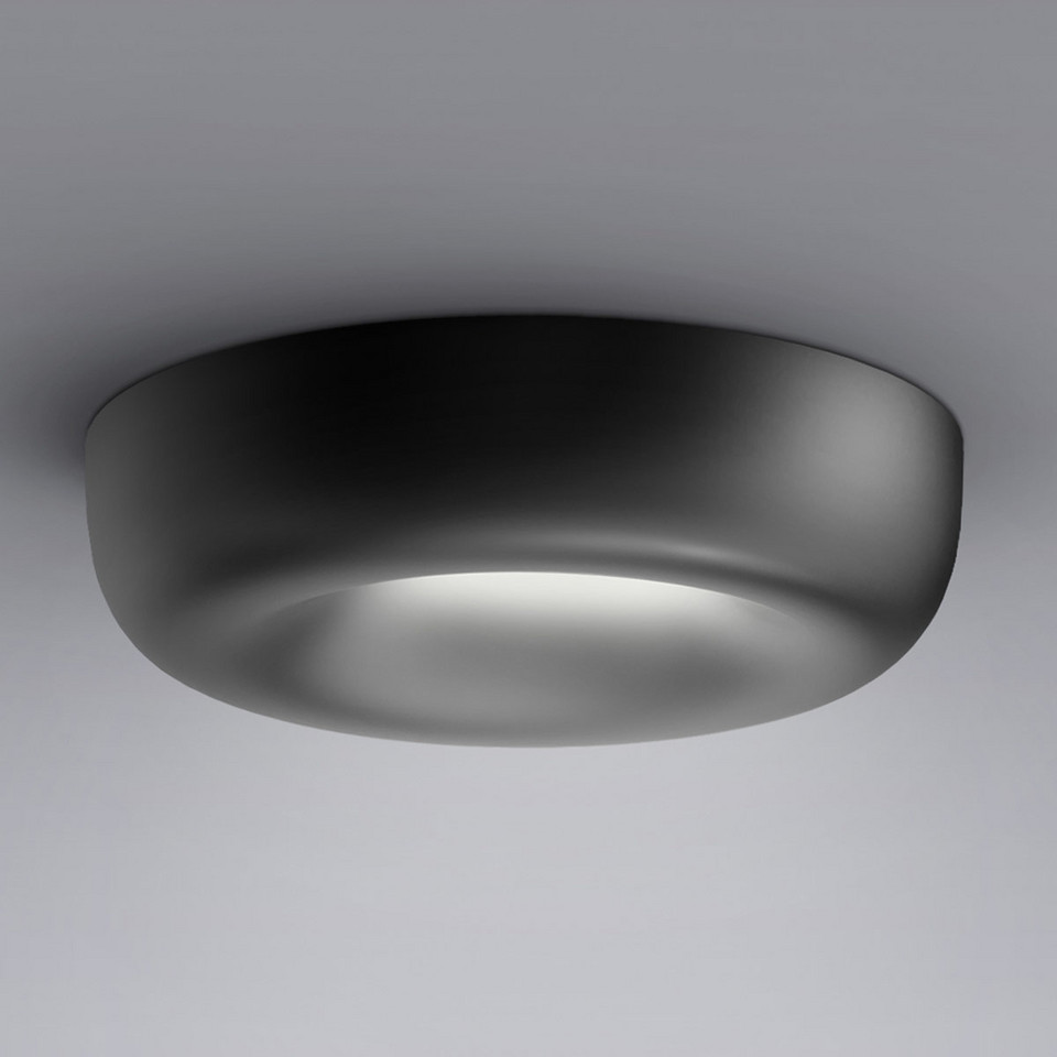 Serien Lighting Cavity LED Recessed Plafond L, svart från Serien Lighting