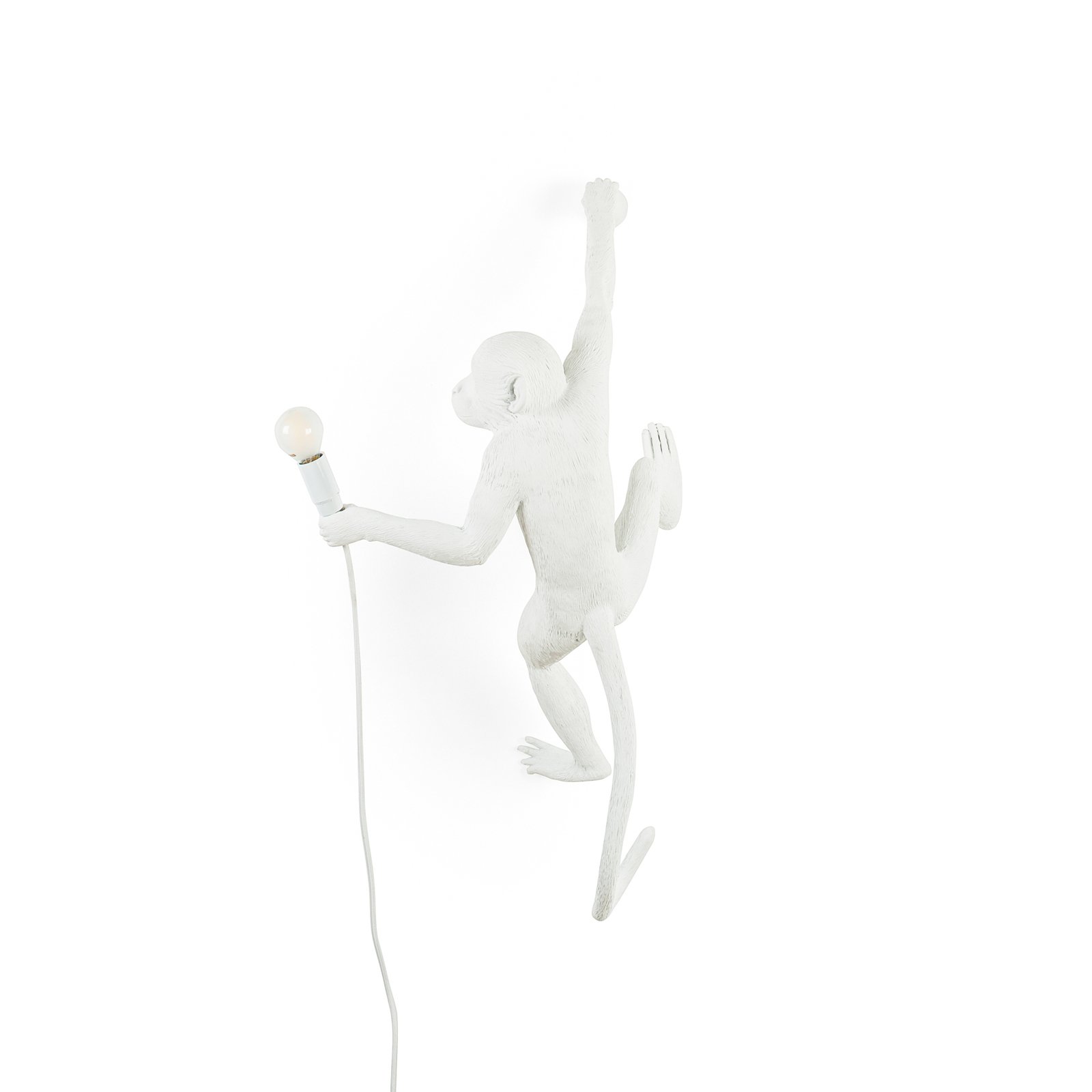 Monkey Hanging Nástěnné Svítidlo Right White - Seletti