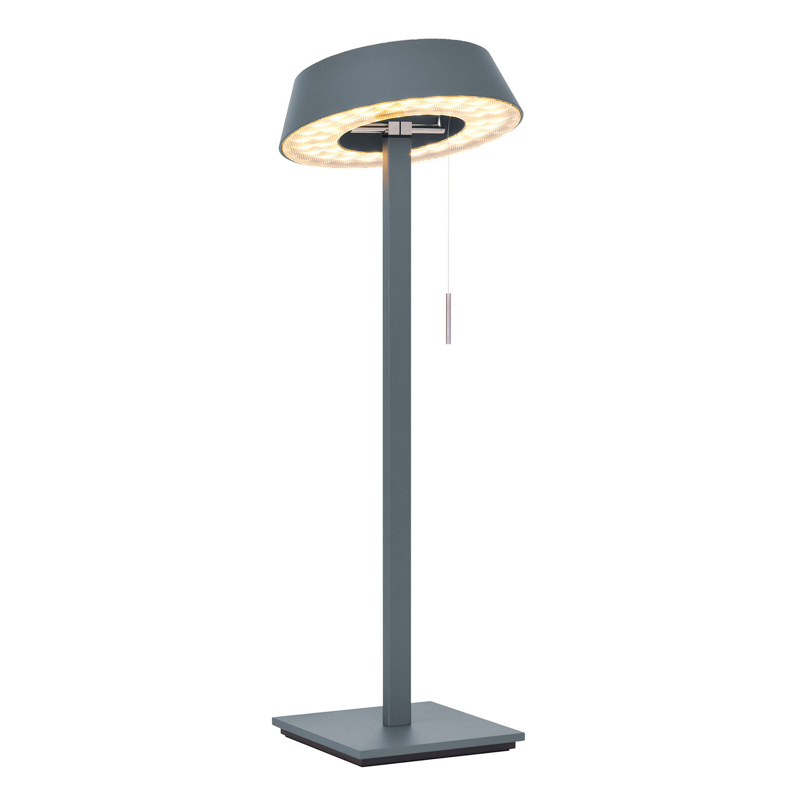 OLIGO Glance LED-bordlampe, grå matt