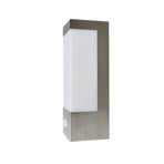 Severina LED Outdoor Wall Lamp w/Sensor Stainless Steel/White - Lindby