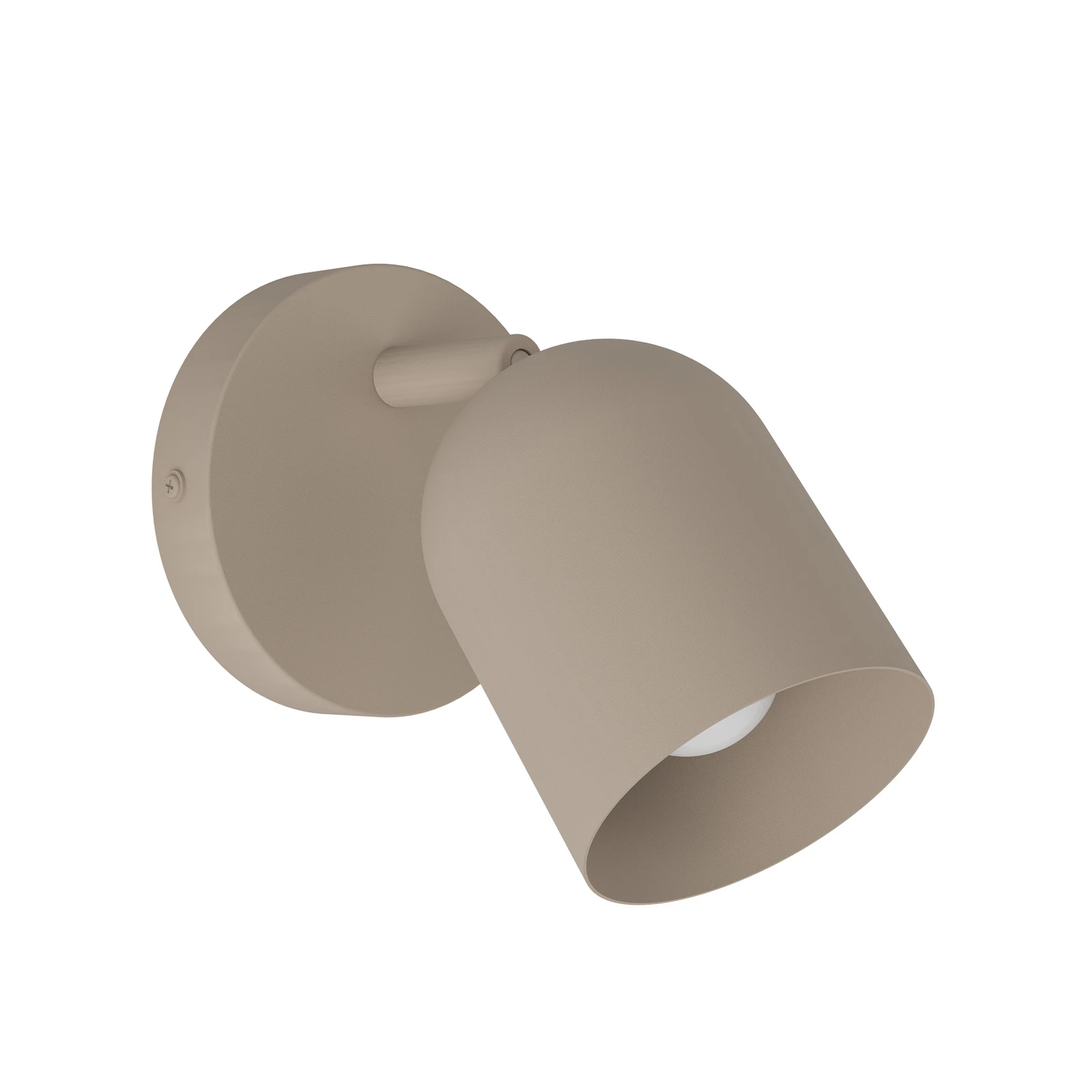 Sieninis šviestuvas Tilston, smėlio spalvos, Ø 9 cm, plienas, E14