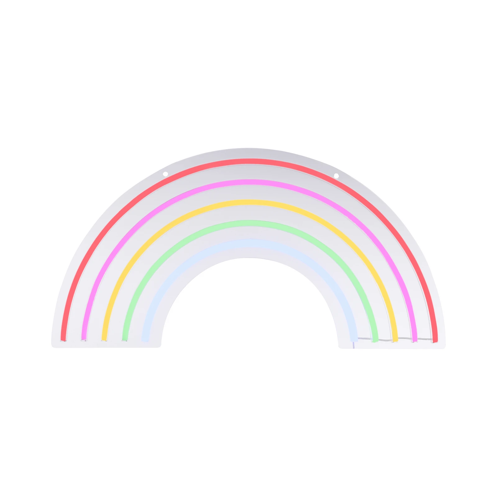 LED-Wandleuchte Neon Rainbow, USB