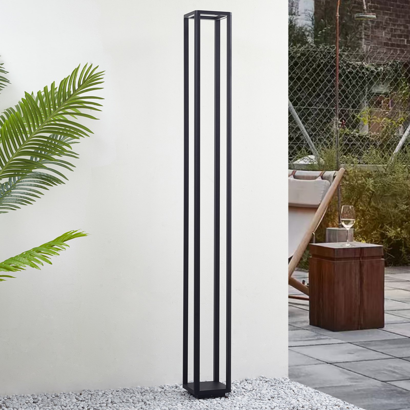 Thorvid LED Tuinlamp H180 Zwart - Lucande