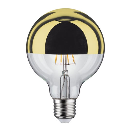 LED-pære E27 827 6,5W hovedspejl guld