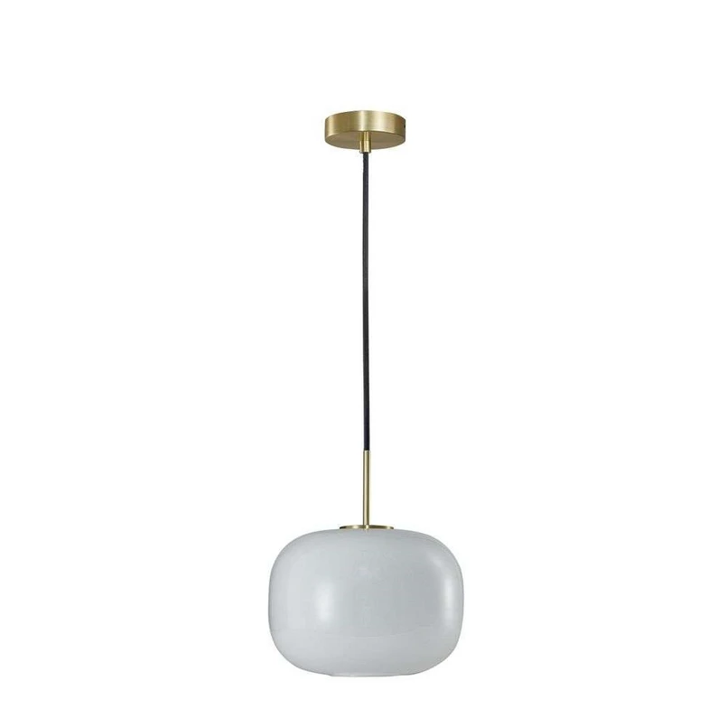 ANTIDARK – Cuscino Pendelleuchte Medium Black/Opal
