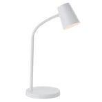 Lampe de bureau LED Illa, blanche