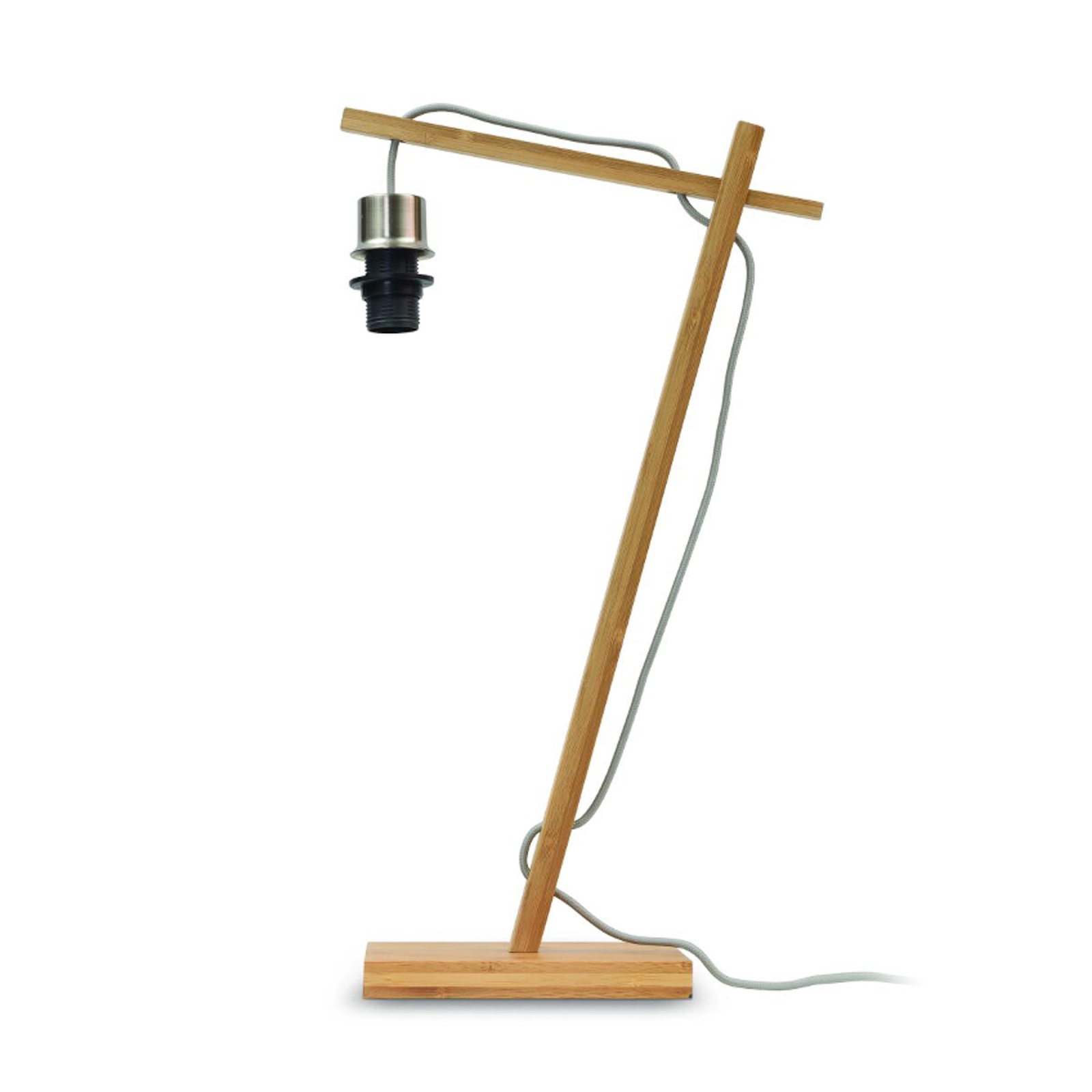 GOOD & MOJO Настолна лампа Java 18x15cm, естествена