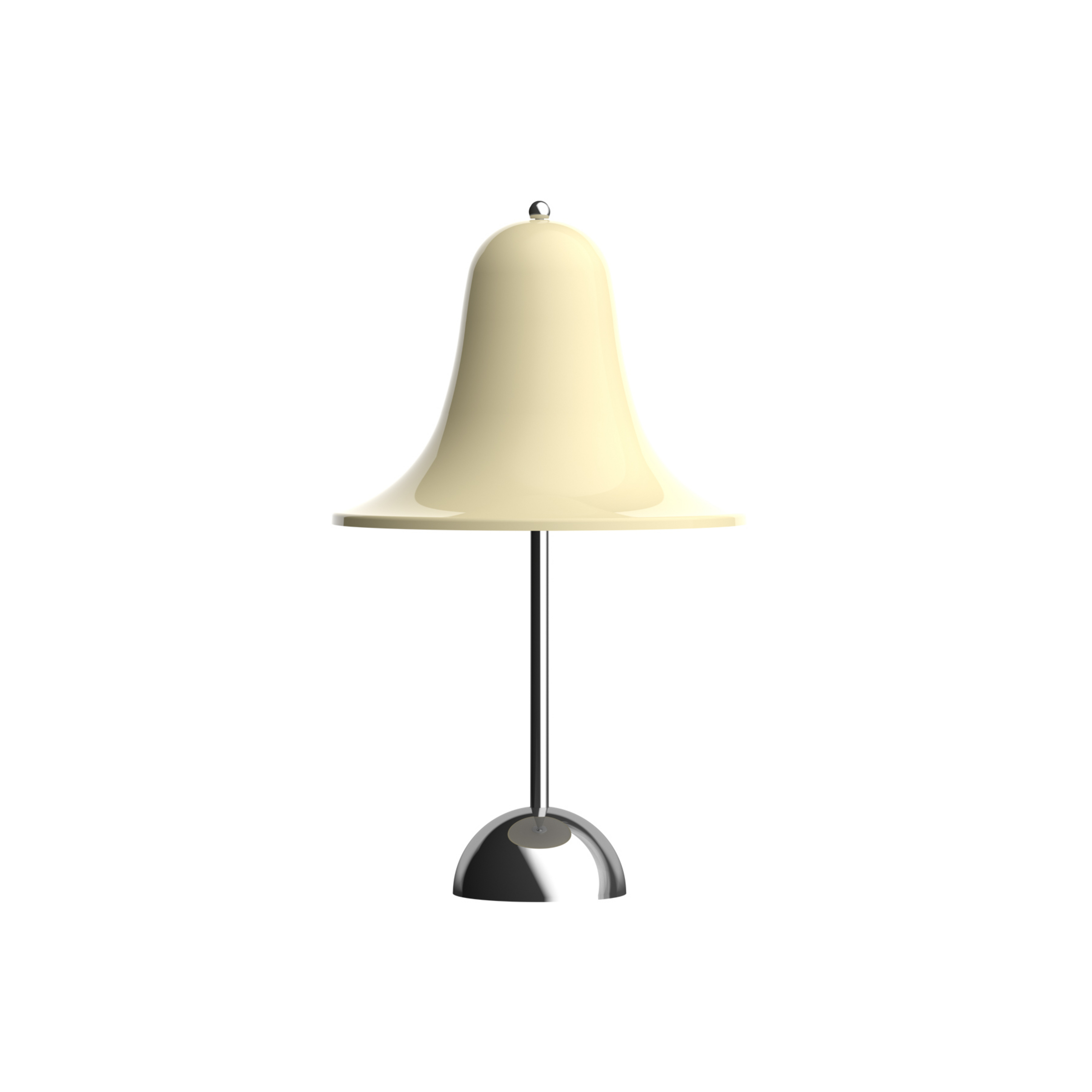 Pantop stolová lampa na batérie, krémovo biela - VERPAN