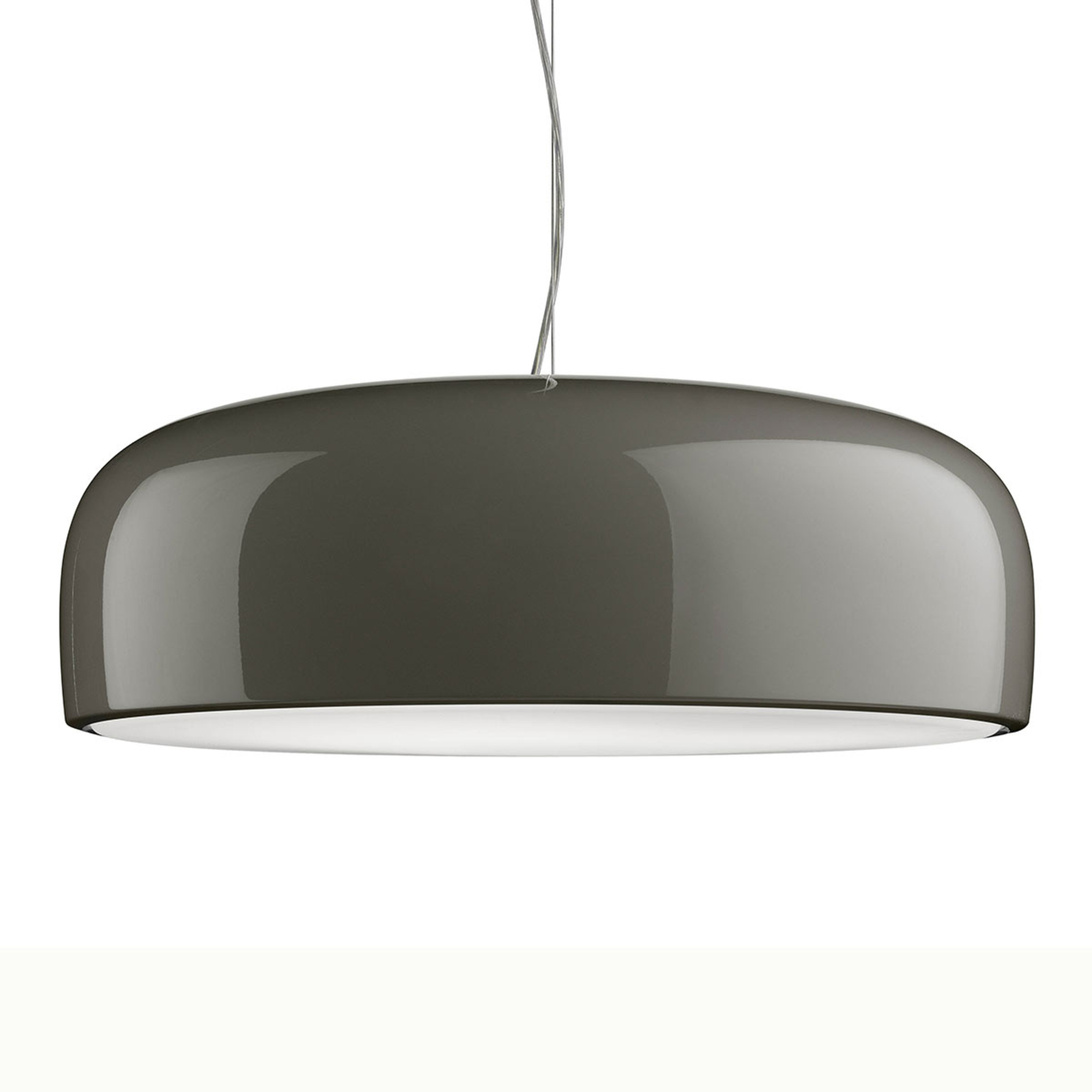 Flos FLOS Smithfield LED hanging light mud, for Living / Dining Room, aluminium, 30 W, energy efficiency: A+, H: 21.5 cm
