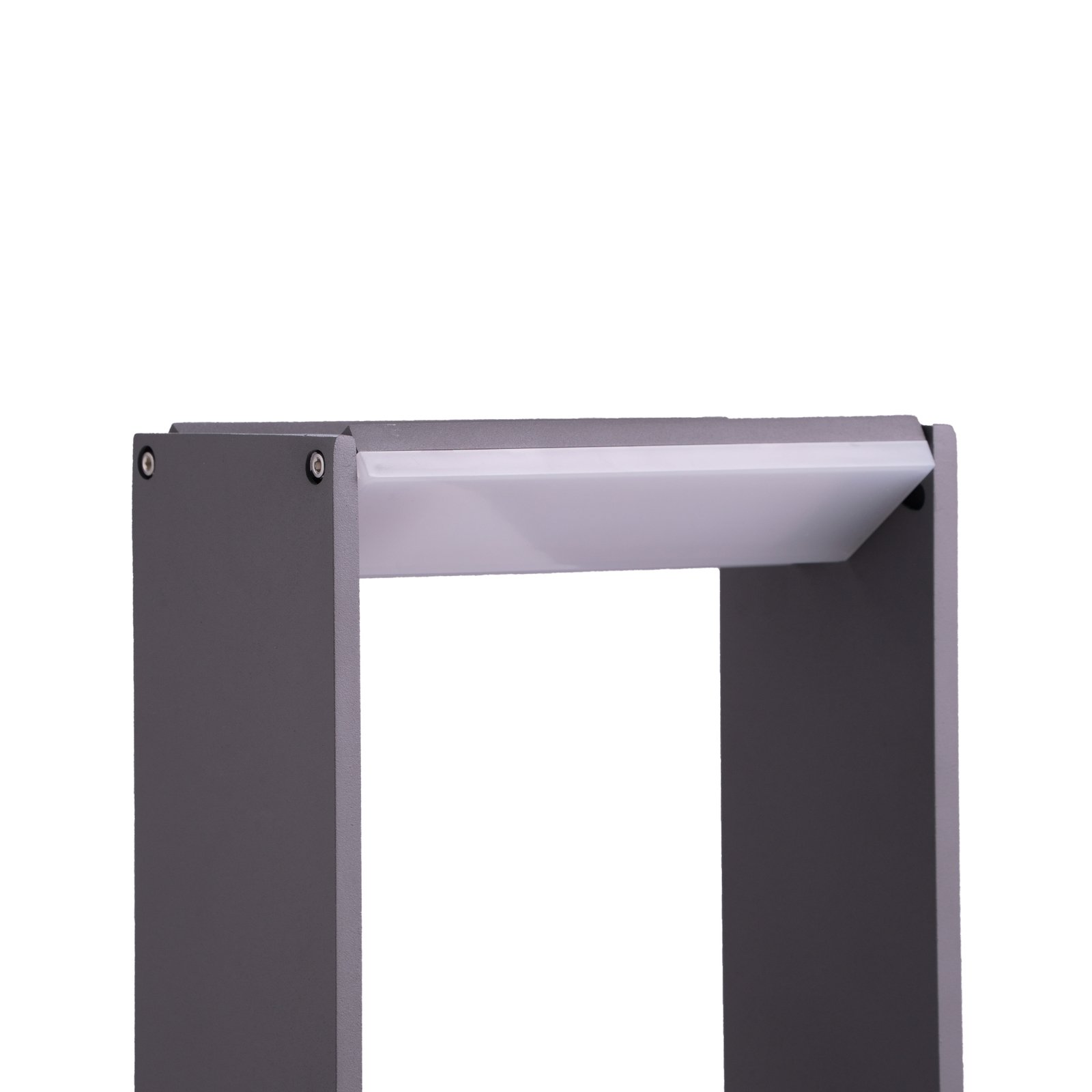 Luitgard LED Outdoor Bollard Alu - Lindby