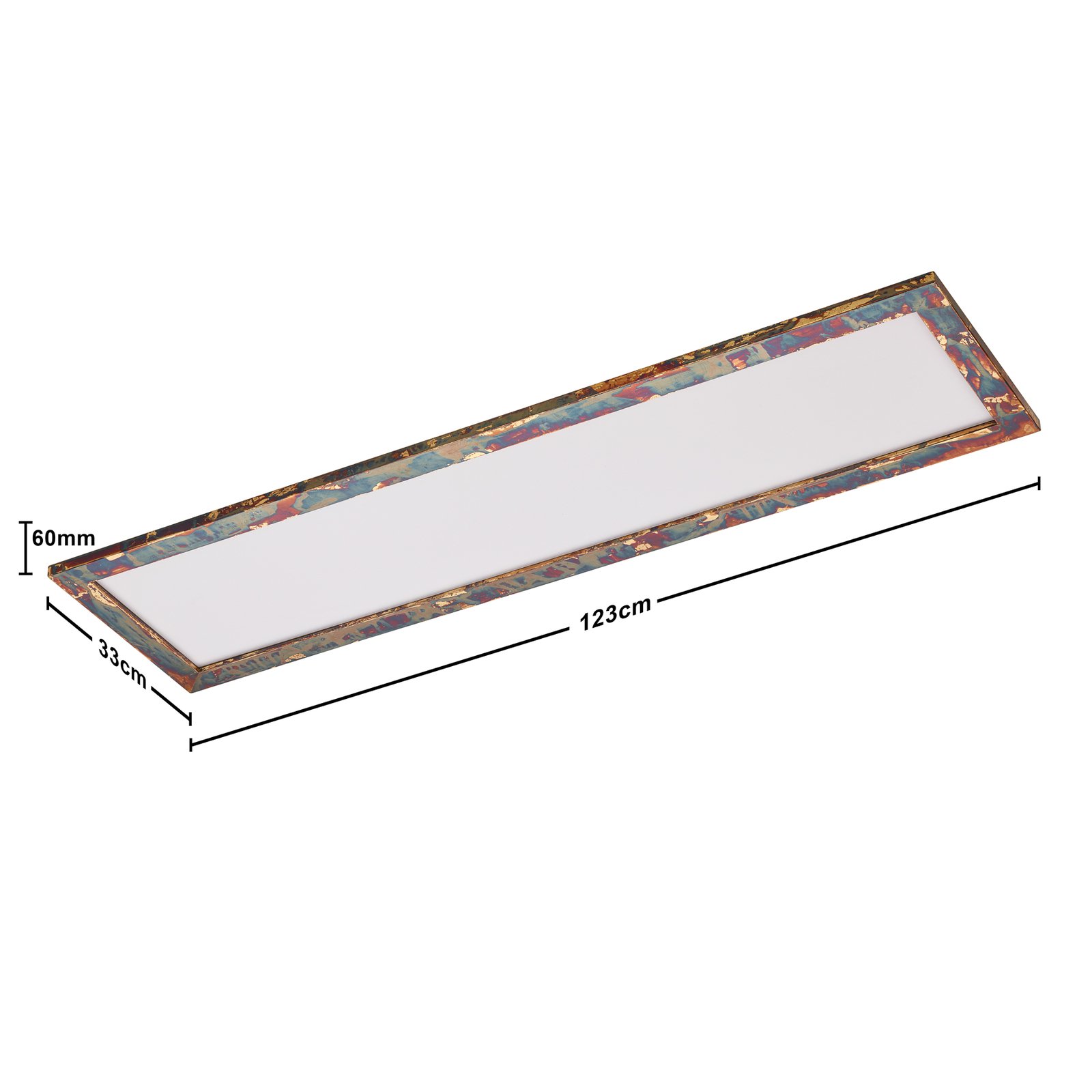 Quitani Aurinor LED-paneeli, kullanvärinen, 125 cm