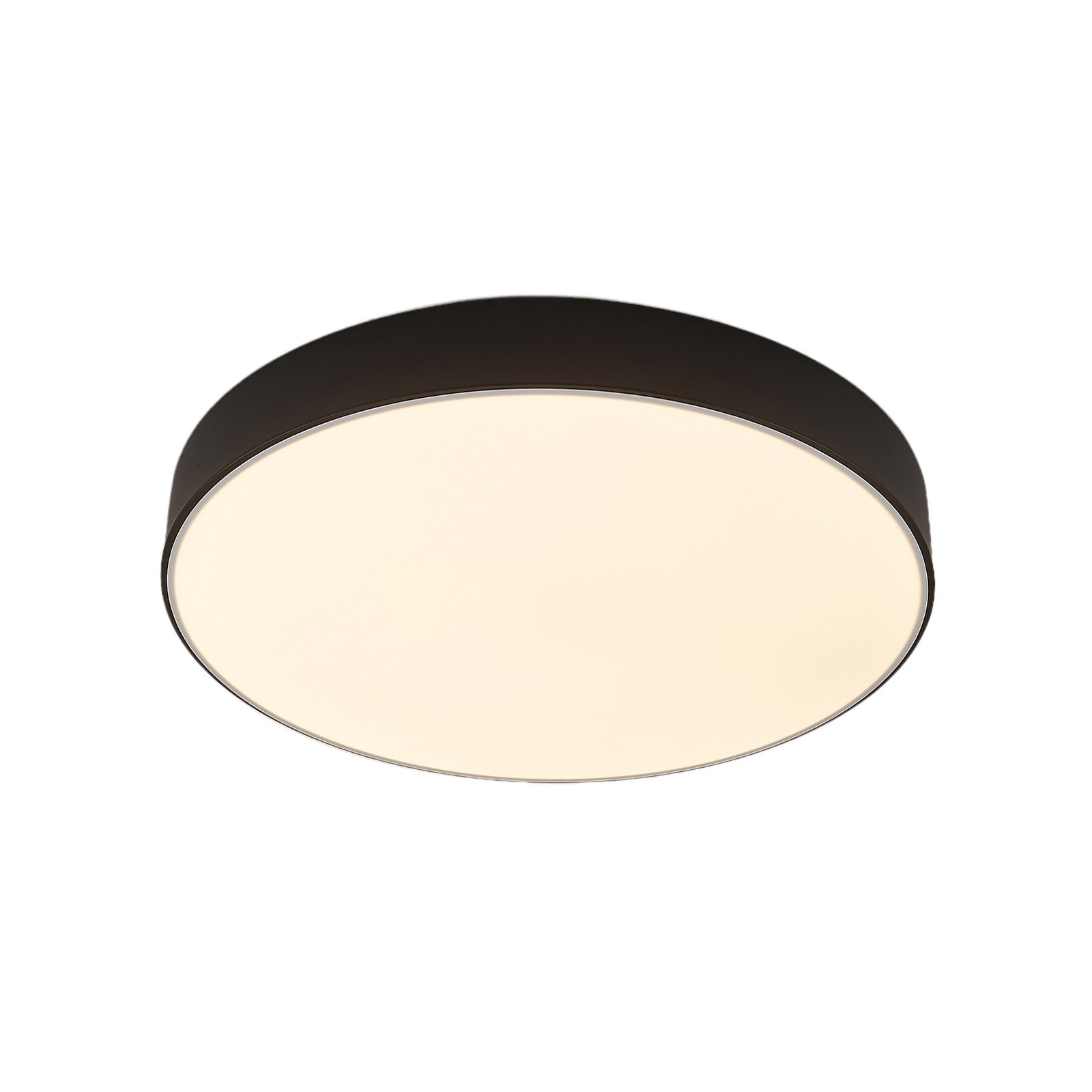 Lindby Simera LED ceiling lamp 50 cm, black