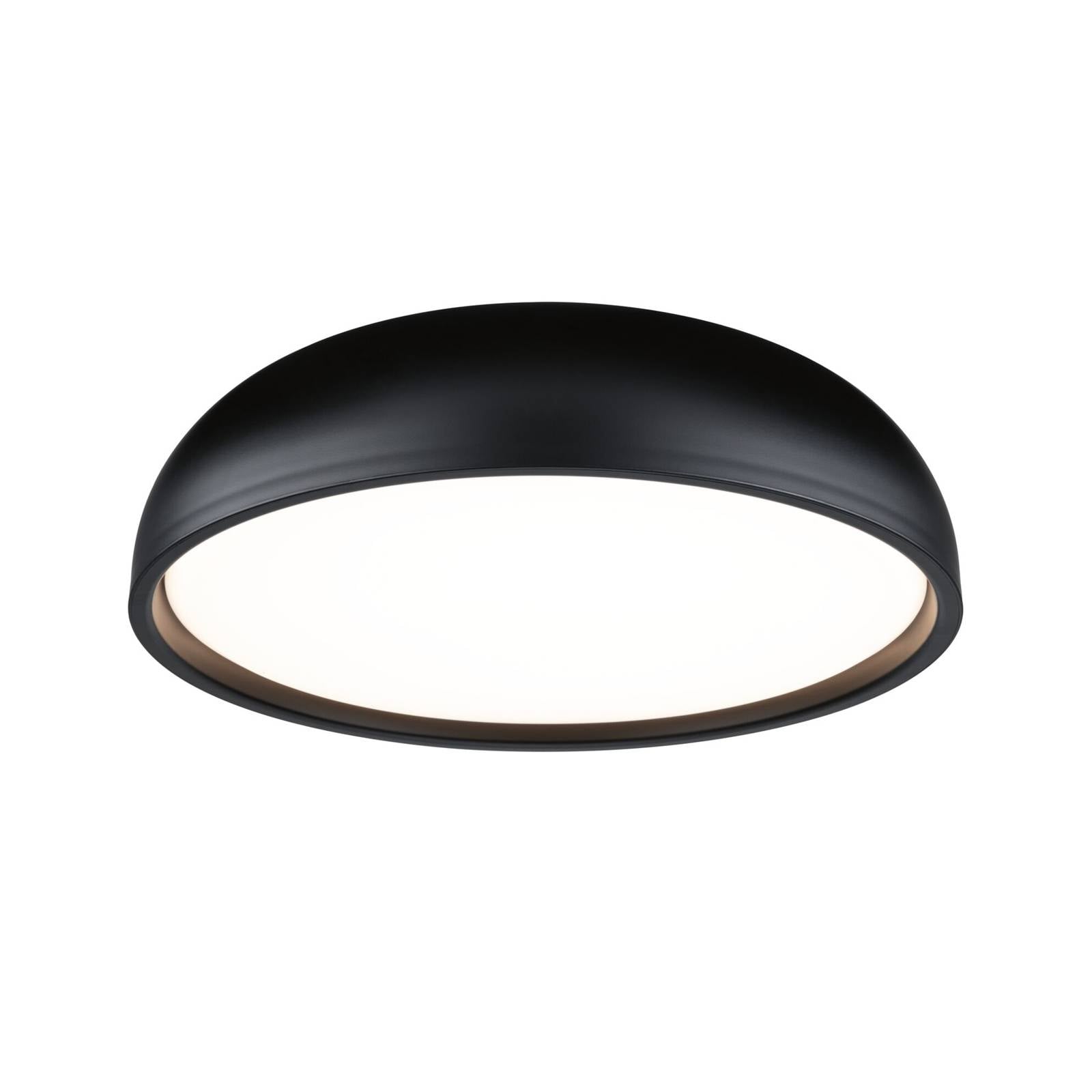 Paulmann Oka LED-Deckenleuchte IP44 CCT schwarz