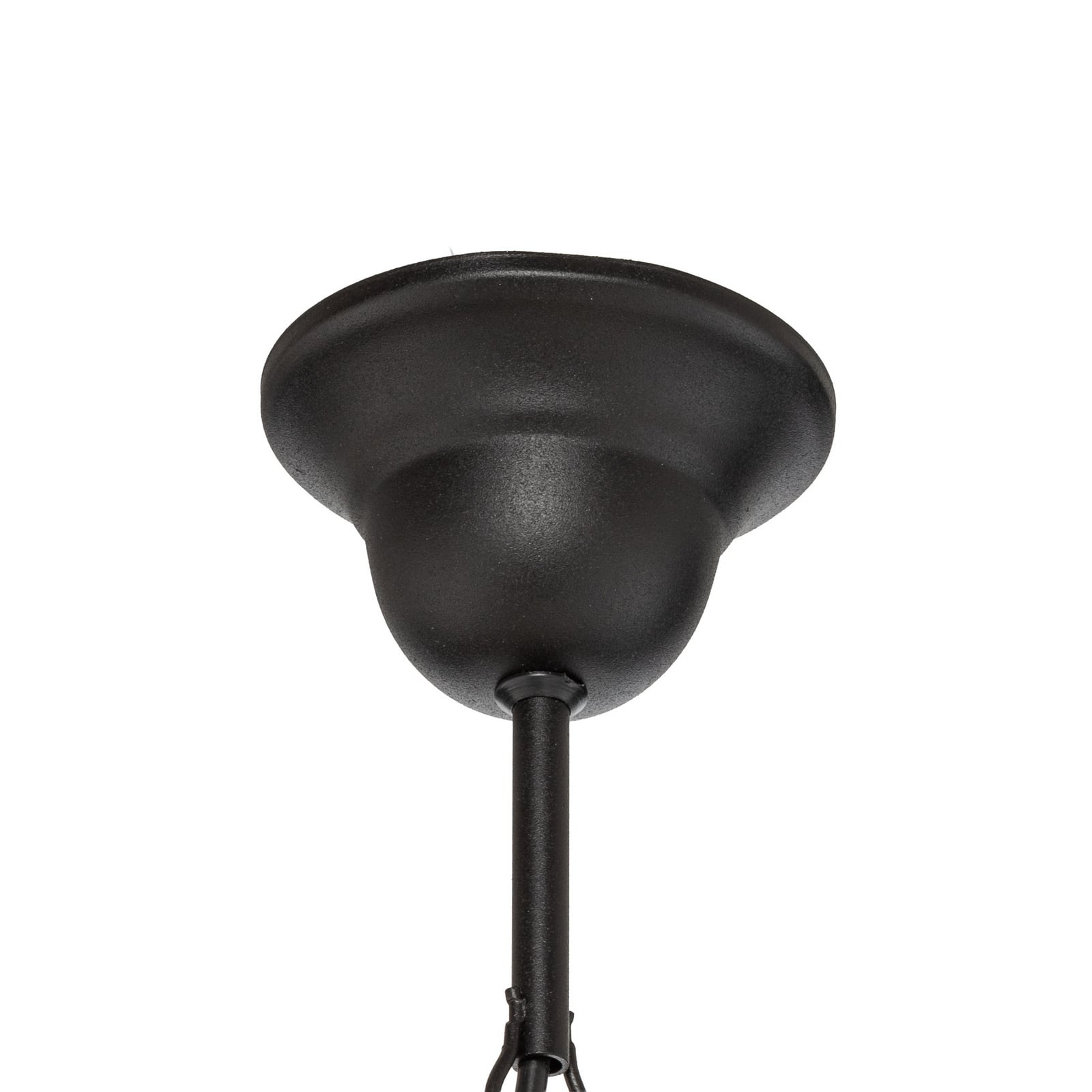 Kronleuchter Malbo, schwarz, Metall, 8-flammig, E14