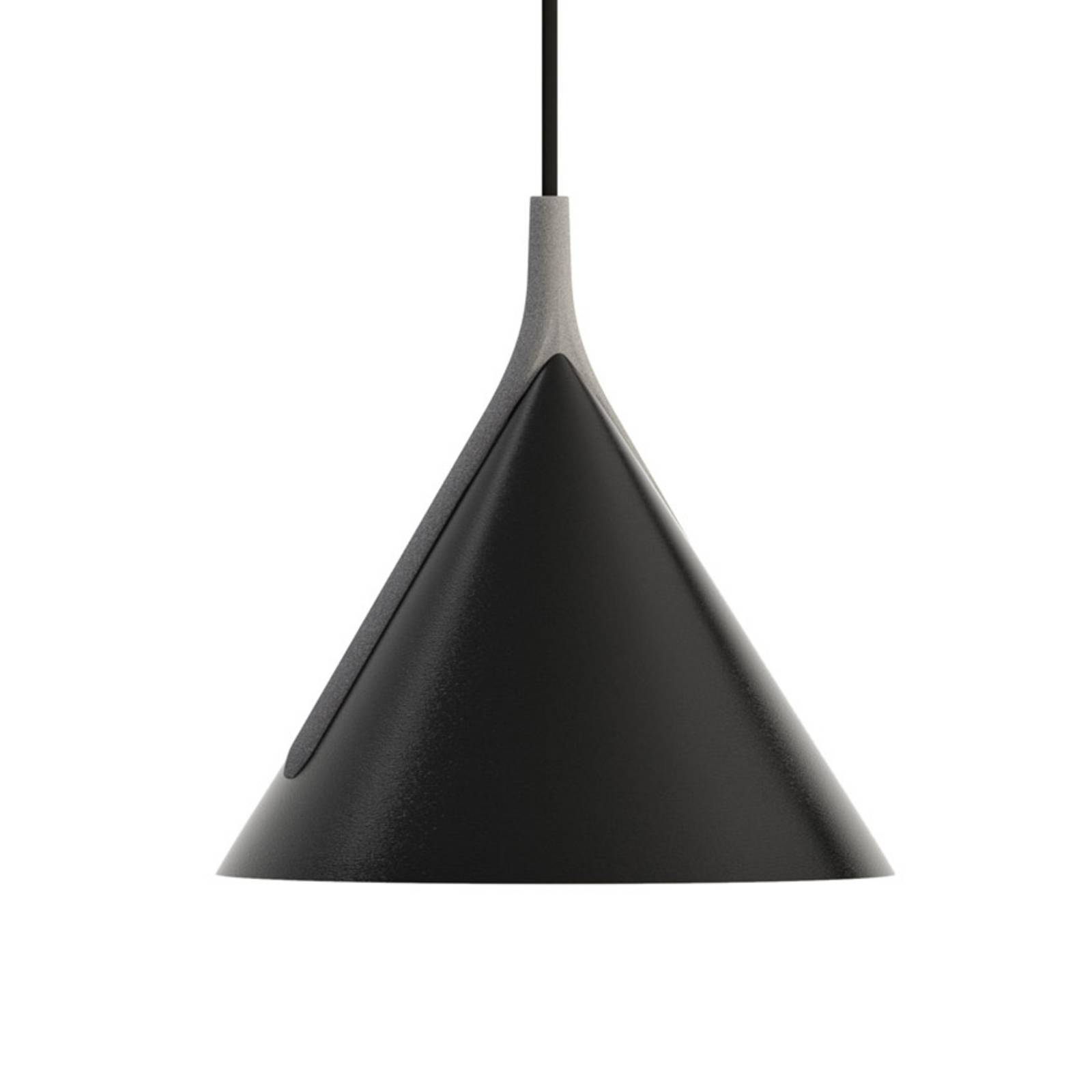 Axolight Jewel Mono suspension noir/gris 2700K 12°