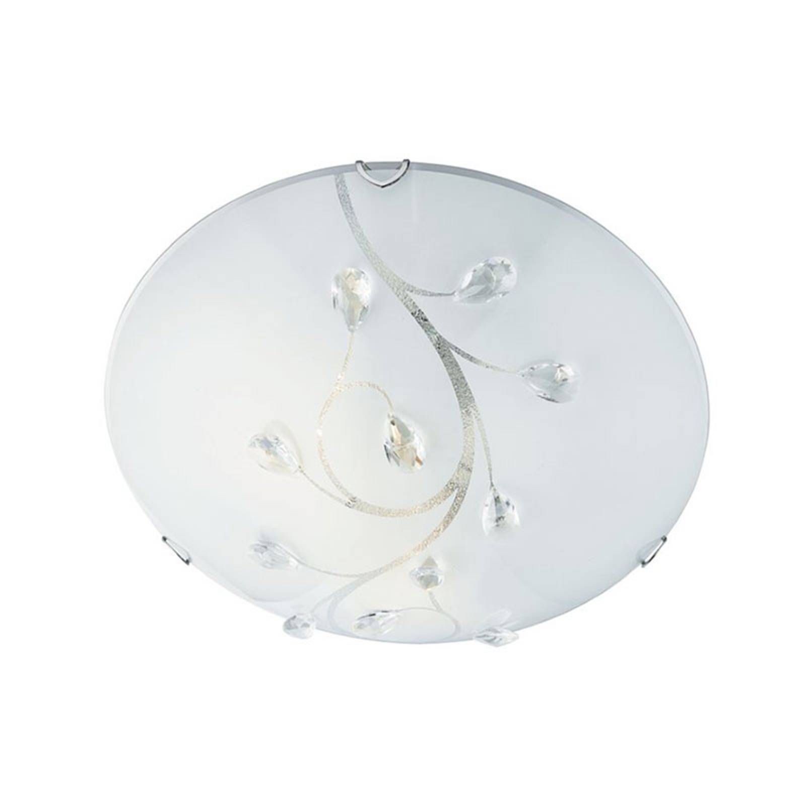Flush Flower loftlampe af glas, Ø 30 cm