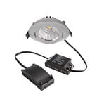 Projecteur encastré LED Dione 4 000 K gris argenté