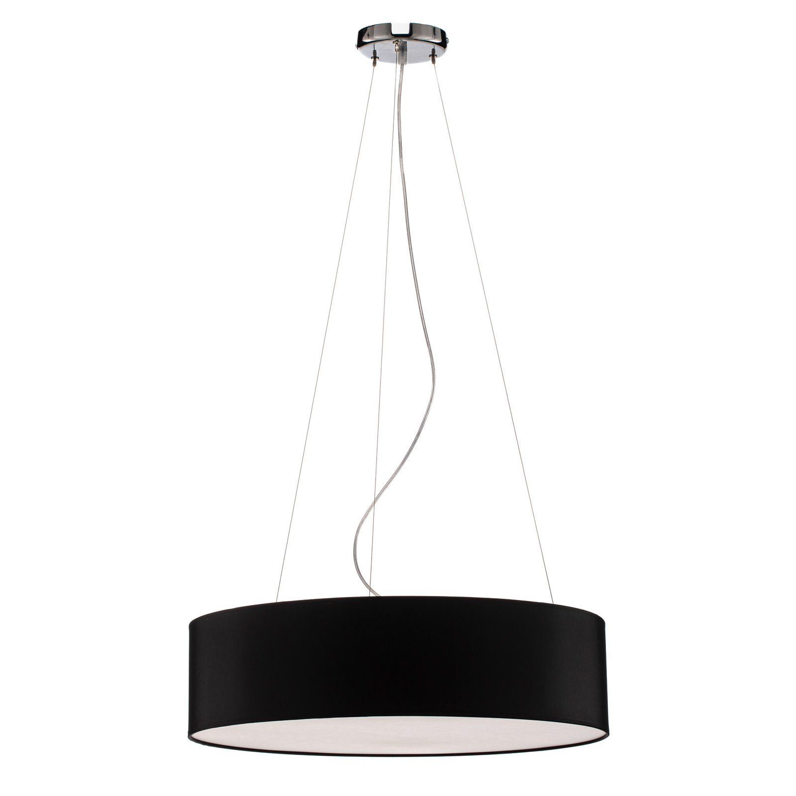 Lámpara colgante Rondo, Ø 60 cm, gris oscuro Lampara.es