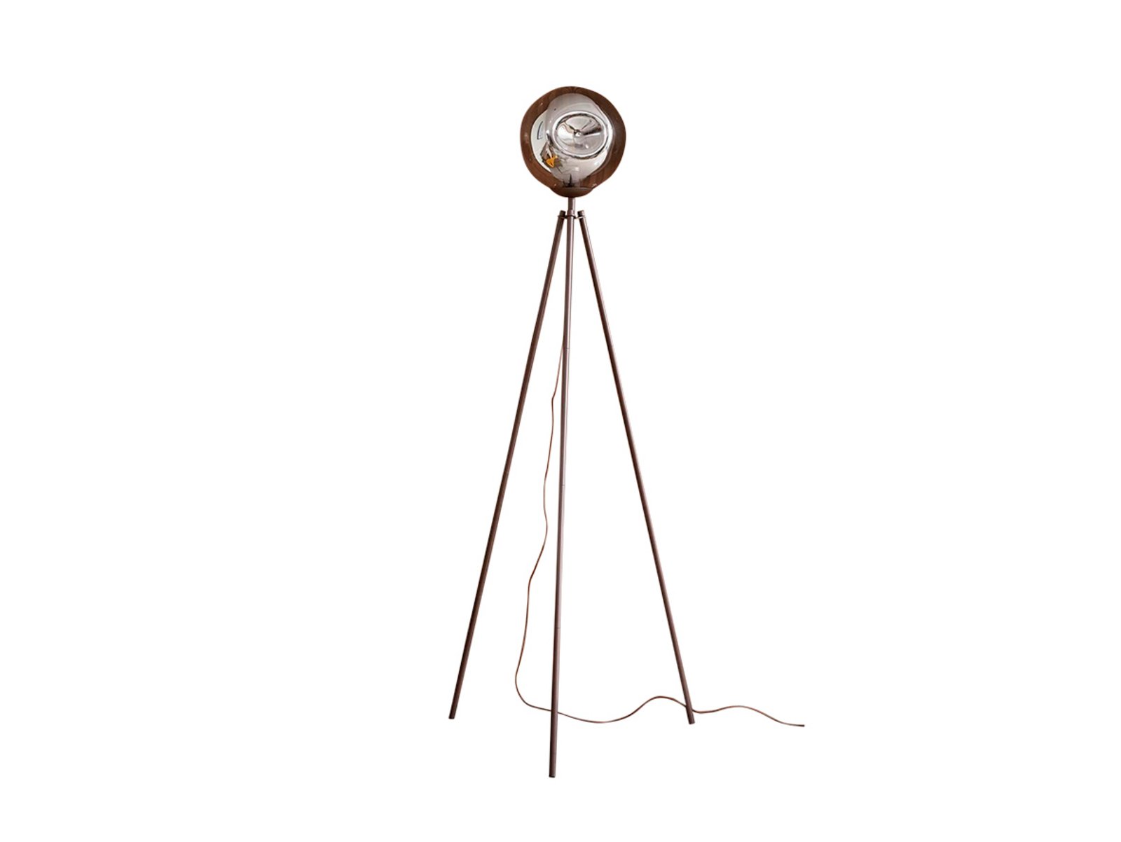 Valentina Golvlampa Smoked Grey/Coffee - Lindby