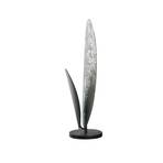 ICONE Masai table lamp 927 height 74cm silver/iron