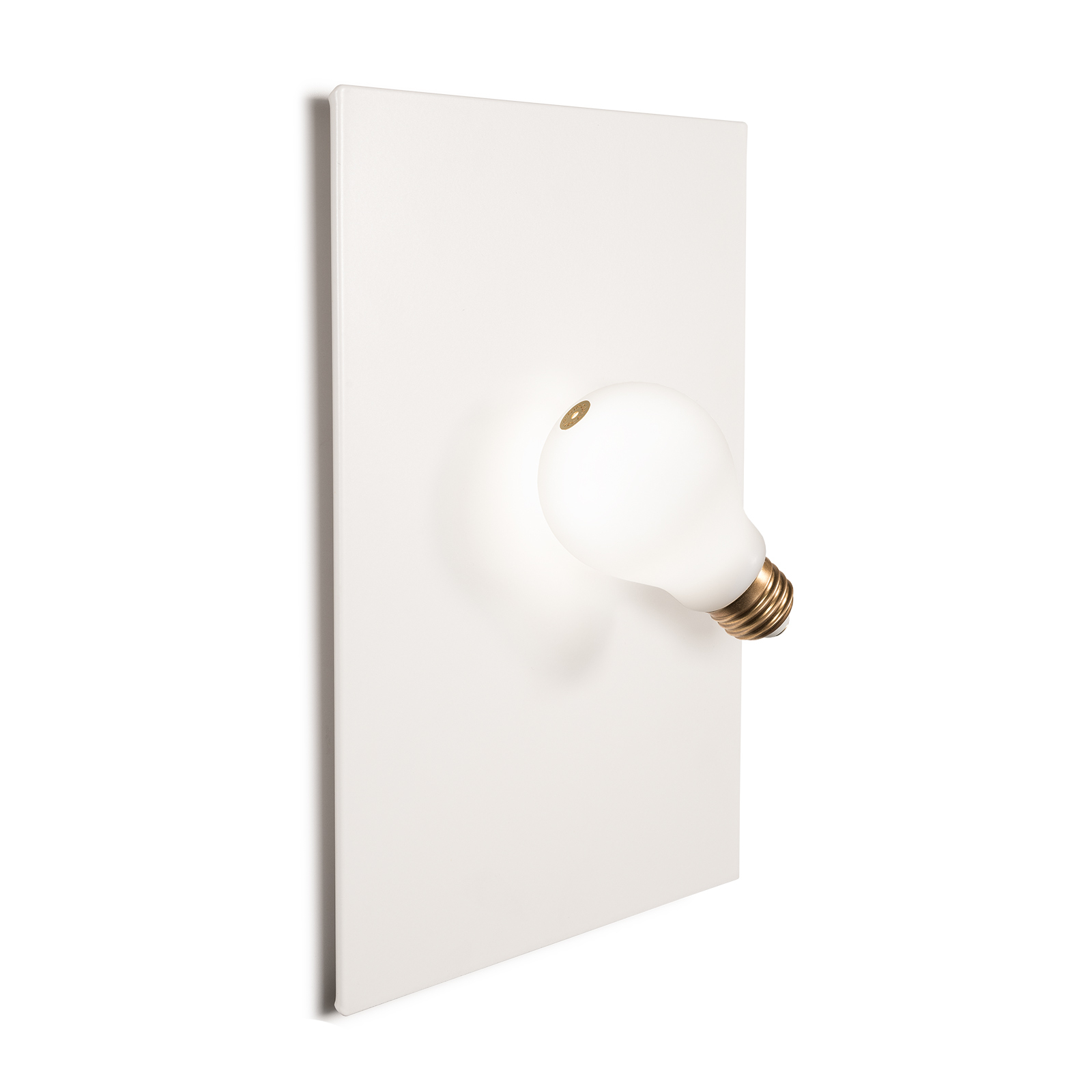 Slamp Idea LED wall light, white, for Living / Dining Room, steel, plastic, G9, 5 W, energy efficiency: A++, W: 21 cm, H: 26.5 cm