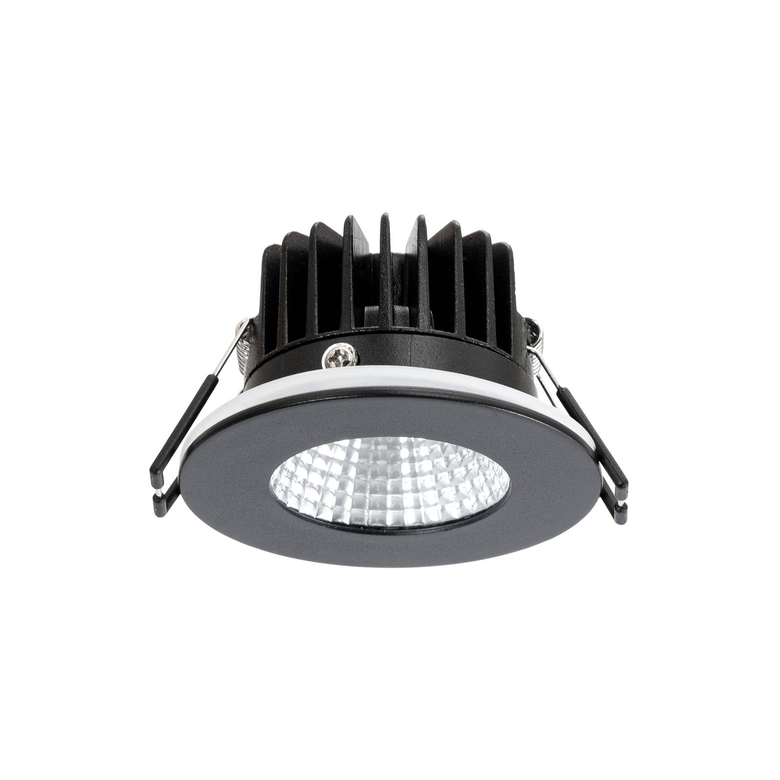 Arcchio LED downlight Lirin, czarny, 3000K