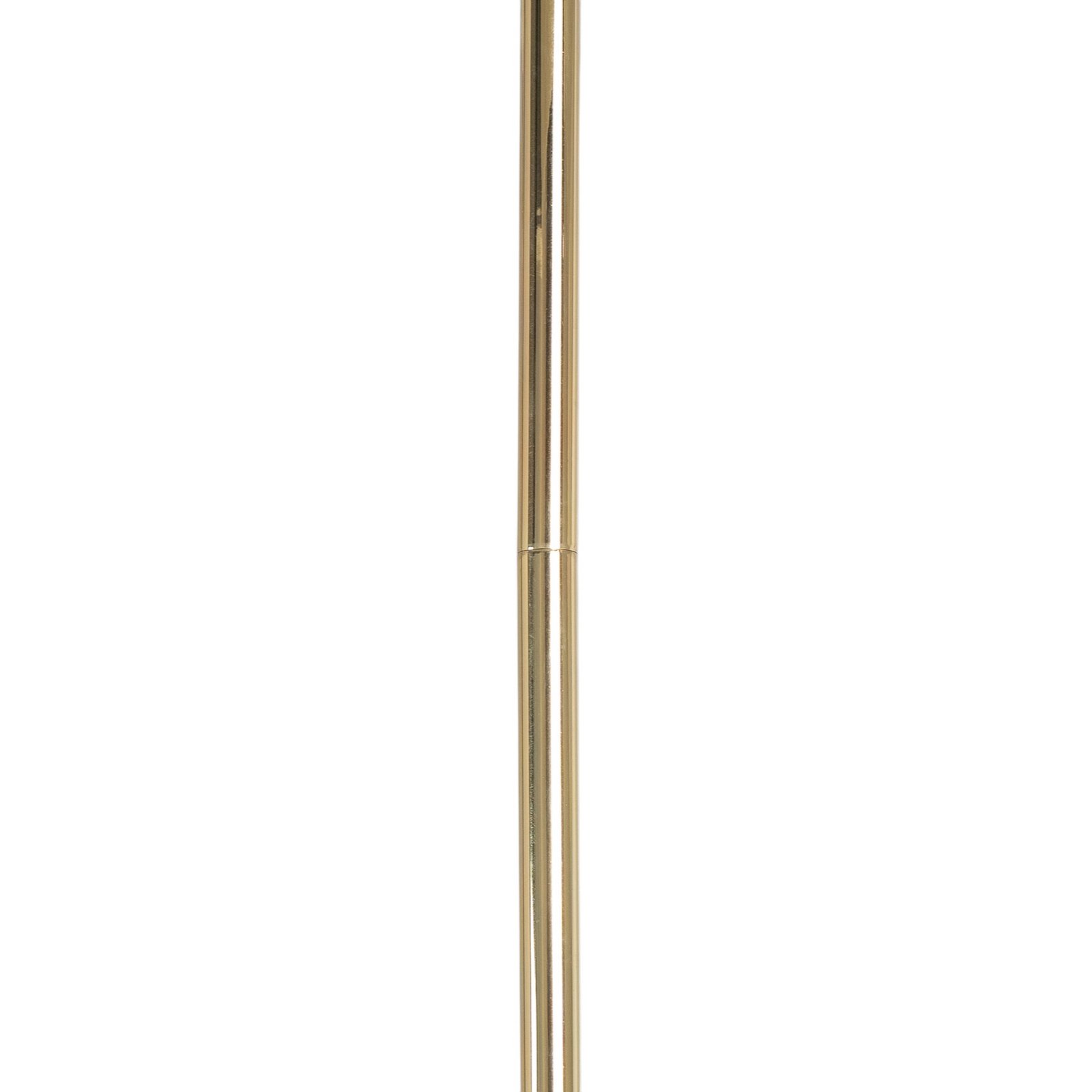 Kronleuchter Feme, goldfarben, Glas, 10-flammig, G9