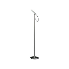Piantana LED Tipo, color alluminio, 3000 K, dimmerabile