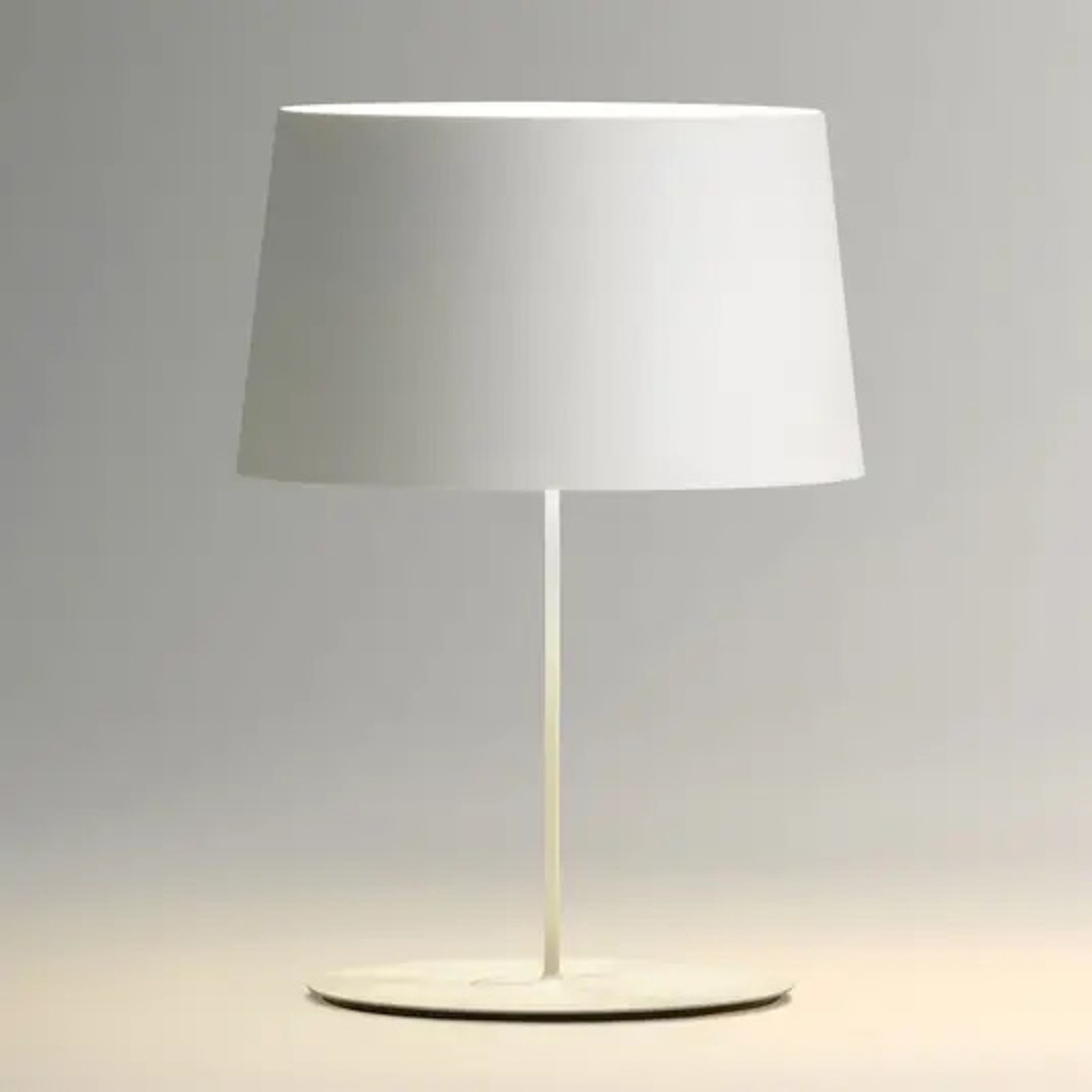 Vibia Warm 4901 stolní lampa, Ø 42 cm, hnědá