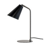 Oswald Table Lamp Black/Steel - DybergLarsen