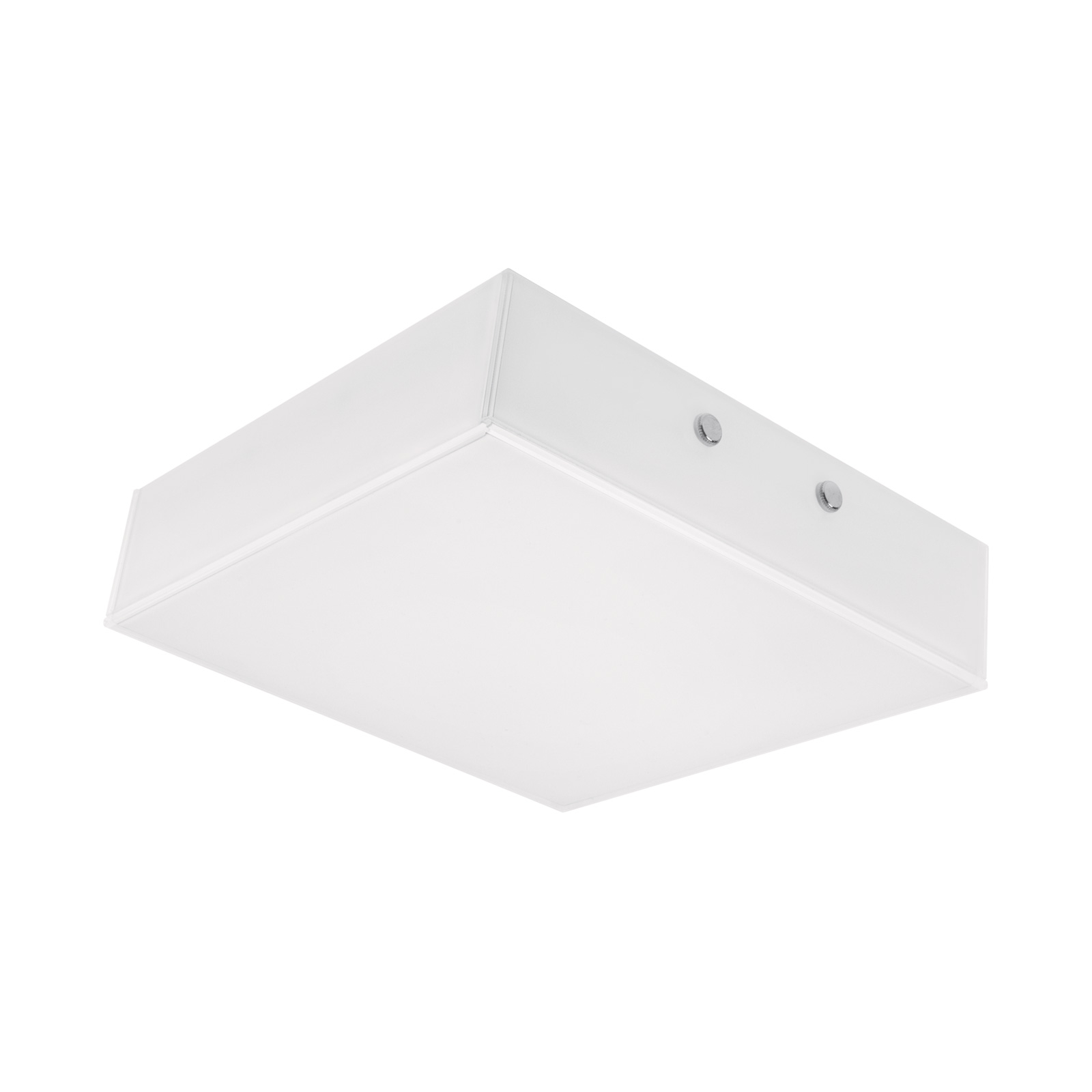LEDVANCE Lunive Quadro ceiling light 20 cm 4,000 K, for Living / Dining Room, glass, 19 W, energy efficiency: A+, L: 20 cm, W: 20 cm, H: 5.1 cm