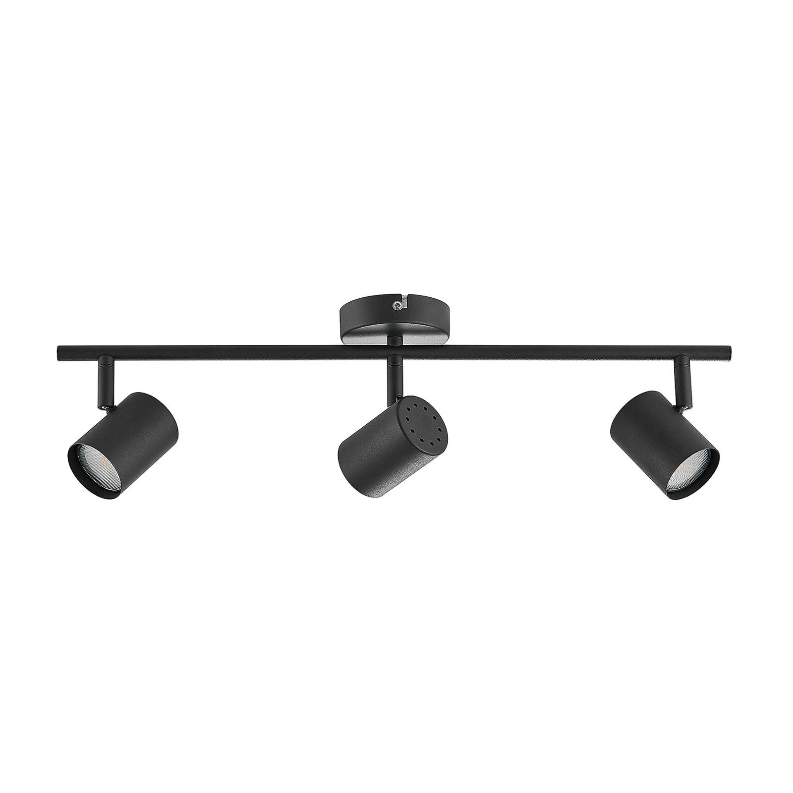 ELC Binola LED spotlight, three-bulb, for Living / Dining Room, steel, GU10, 5 W, L: 55 cm, W: 9 cm, H: 16.1 cm