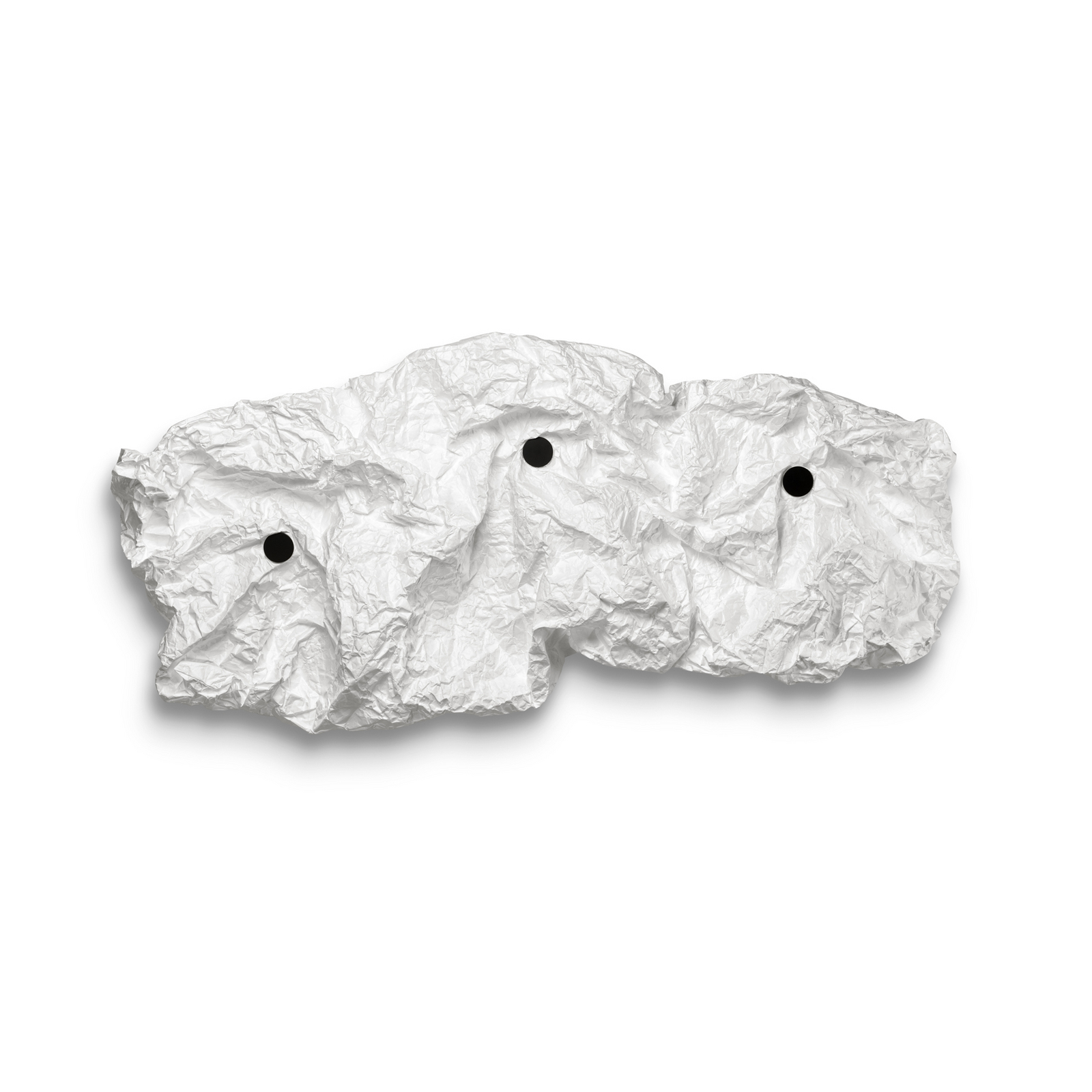 Flos Wandleuchte Maap W3, Breite 320 cm, 12-flg., weiß, E27 Flos Wandleuchte Maap W3, Breite 320 cm, 12-flg., weiß, E27