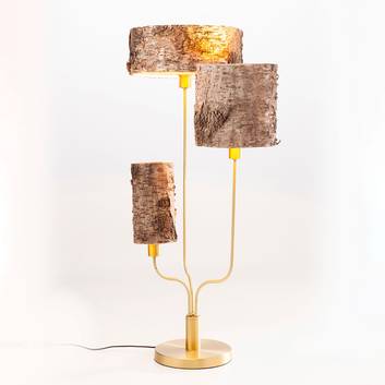 KARE Corteccia tafellamp met berkenschors