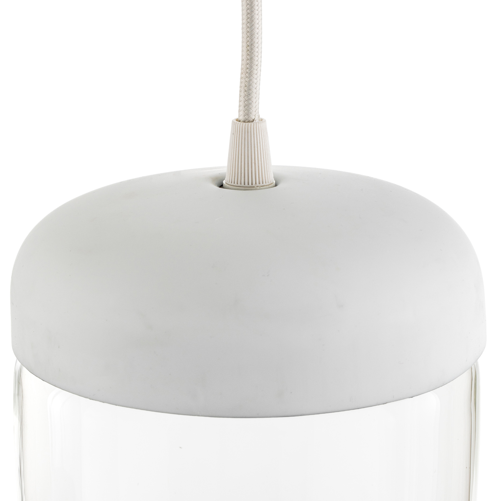 UMAGE Acorn medál lámpa fehér/acél, kettős izzós