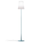 Foscarini Birdie Easy -lattiavalo, vaaleansininen