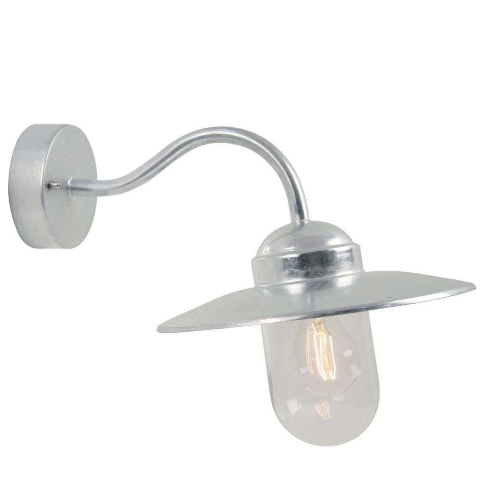 Luxembourg Outdoor Wall Lamp Galvanised - Nordlux