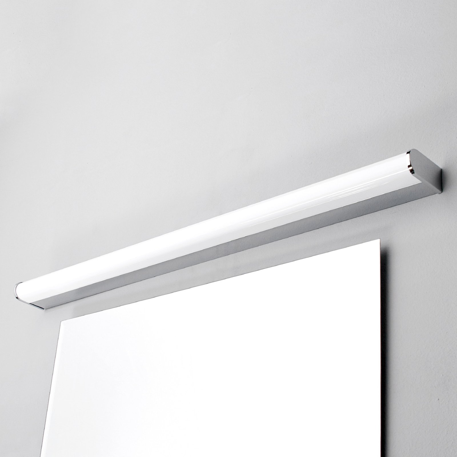 Philippa Round LED Lampa Ścienna L88 Chrome/White - Lindby