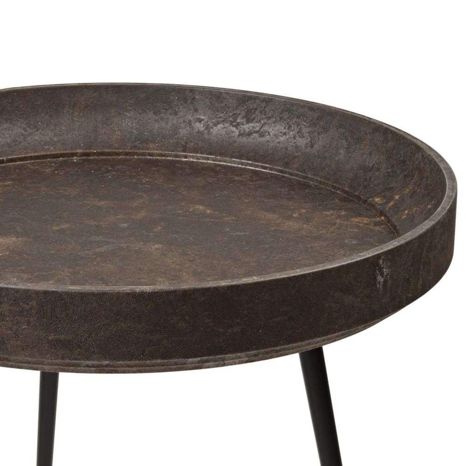 Bowl Table Medium Waste Edition Dark Coffee - Mater